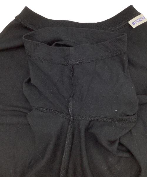 BURBERRY（バーバリー）BURBERRY (バーバリー) 半袖カットソー ブラック サイズ:Lの古着・服飾アイテム