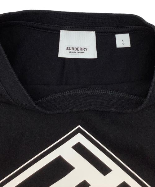 BURBERRY（バーバリー）BURBERRY (バーバリー) 半袖カットソー ブラック サイズ:Lの古着・服飾アイテム