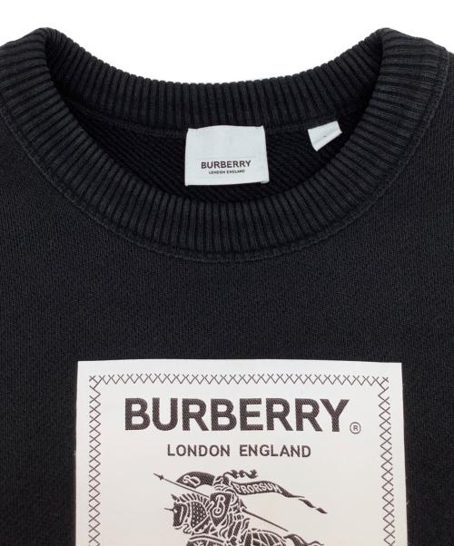 BURBERRY（バーバリー）BURBERRY (バーバリー) スウェット ブラック サイズ:Lの古着・服飾アイテム