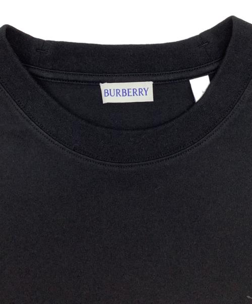 BURBERRY（バーバリー）BURBERRY (バーバリー) 半袖カットソー ブラック サイズ:Lの古着・服飾アイテム