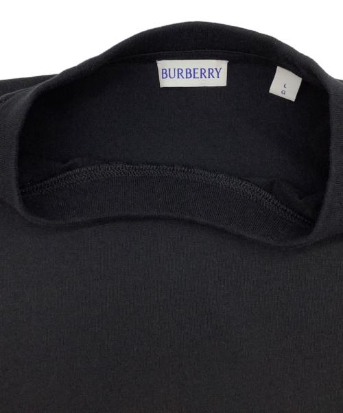 BURBERRY（バーバリー）BURBERRY (バーバリー) 半袖カットソー ブラック サイズ:Lの古着・服飾アイテム