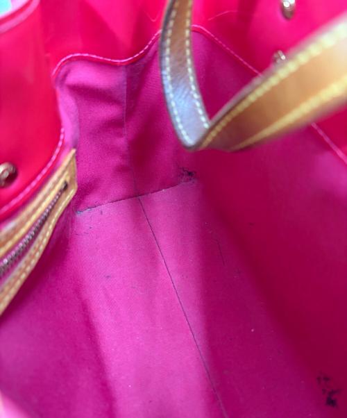 LOUIS VUITTON（ルイ ヴィトン）LOUIS VUITTON (ルイ ヴィトン) ハンドバッグ ヴェルニ リードPM フューシャピンク サイズ:PMの古着・服飾アイテム