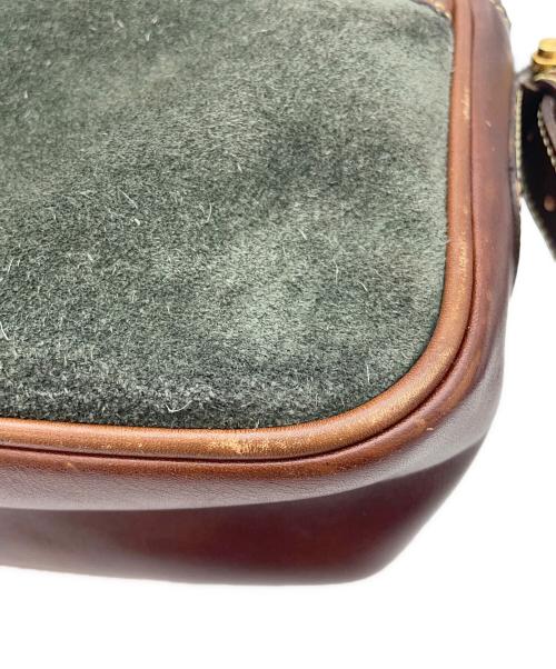 LOEWE MADRID（ロエベ）LOEWE MADRID (ロエベ) ショルダーバッグ ブラウン×グリーンの古着・服飾アイテム