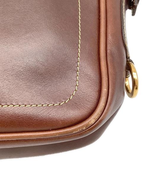 LOEWE MADRID（ロエベ）LOEWE MADRID (ロエベ) ショルダーバッグ ブラウン×グリーンの古着・服飾アイテム