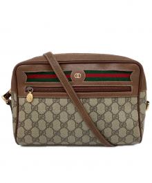 GUCCI（グッチ）の古着「ショルダーバッグ」｜ベージュ×ブラウン