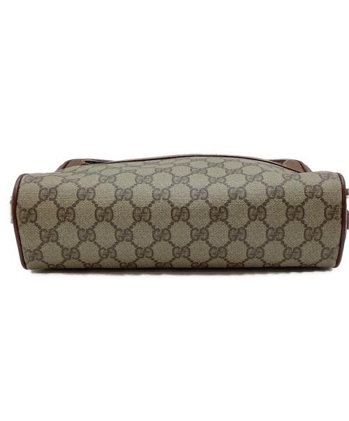 GUCCI（グッチ）GUCCI (グッチ) ショルダーバッグ ベージュ×ブラウンの古着・服飾アイテム