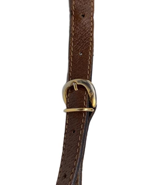 GUCCI（グッチ）GUCCI (グッチ) ショルダーバッグ ベージュ×ブラウンの古着・服飾アイテム