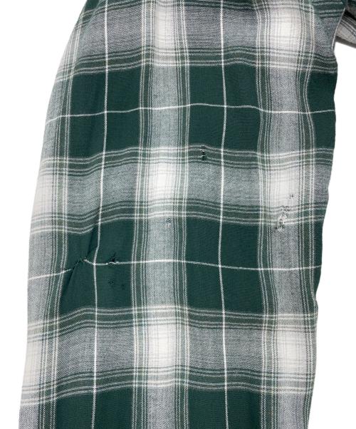AMERICAN CASUALS（アメリカンカジュアル）AMERICAN CASUALS (アメリカンカジュアル) ヴィンテージシャツ グリーン サイズ:Sの古着・服飾アイテム