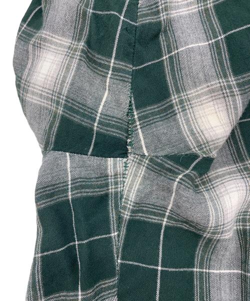 AMERICAN CASUALS（アメリカンカジュアル）AMERICAN CASUALS (アメリカンカジュアル) ヴィンテージシャツ グリーン サイズ:Sの古着・服飾アイテム