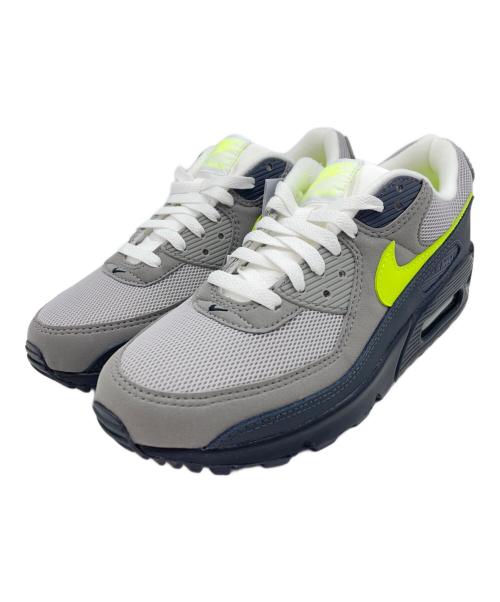 NIKE（ナイキ）NIKE (ナイキ) AIR MAX 90 BLACK/NEON YELLOW-ANTHRACITE グレー サイズ:26cmの古着・服飾アイテム