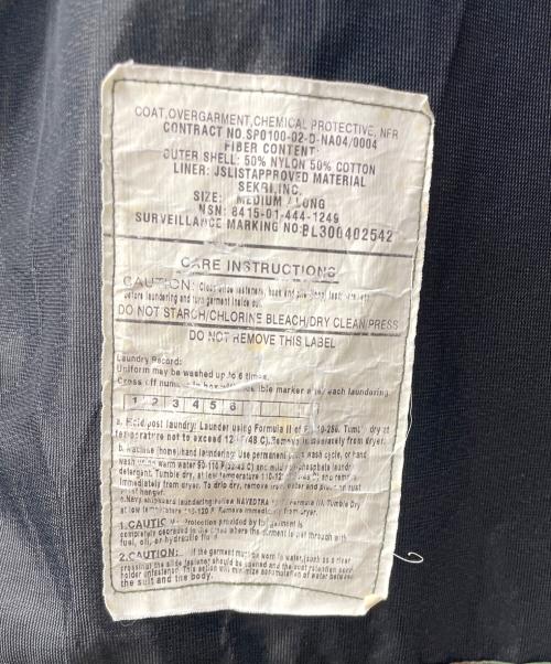 US ARMY（ユーエスアーミー）US ARMY (ユーエスアーミー) CHEMICAL PROTECTIVE オリーブ サイズ:MEDIUM/LONGの古着・服飾アイテム