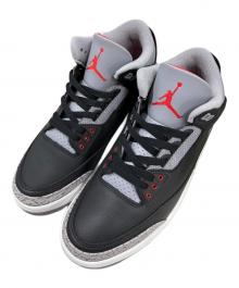 NIKE（ナイキ）の古着「AIR JORDAN 3 RETRO"BLACK CEMENT"」｜ブラック