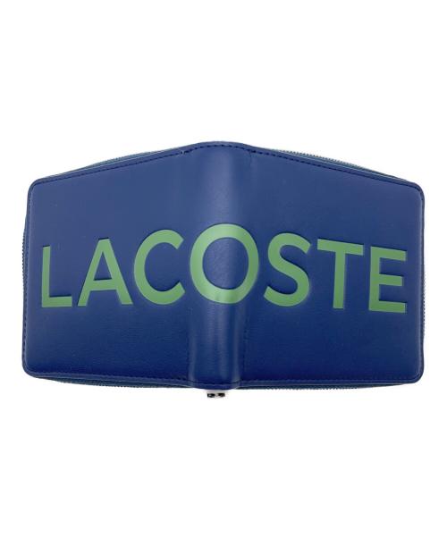 LACOSTE（ラコステ）LACOSTE (ラコステ) 2つ折り財布 ネイビーの古着・服飾アイテム