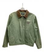 X-LARGE×Dickiesエクストララージ×ディッキーズ）の古着「ワークジャケット」｜カーキ