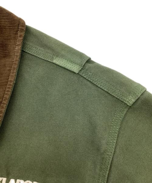X-LARGE（エクストララージ）X-LARGE (エクストララージ) Dickies (ディッキーズ) ワークジャケット カーキ サイズ:Mの古着・服飾アイテム