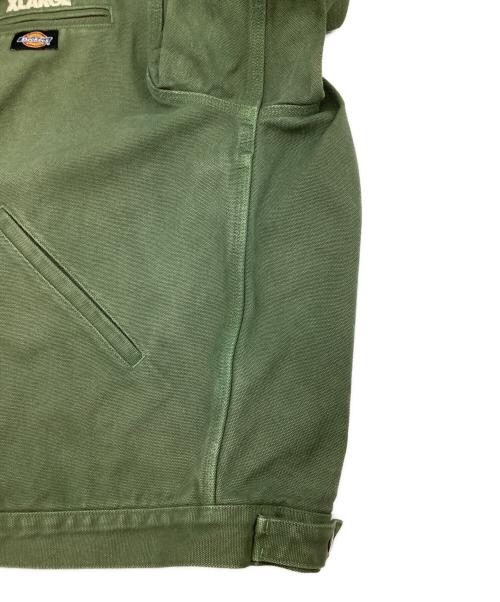 X-LARGE（エクストララージ）X-LARGE (エクストララージ) Dickies (ディッキーズ) ワークジャケット カーキ サイズ:Mの古着・服飾アイテム