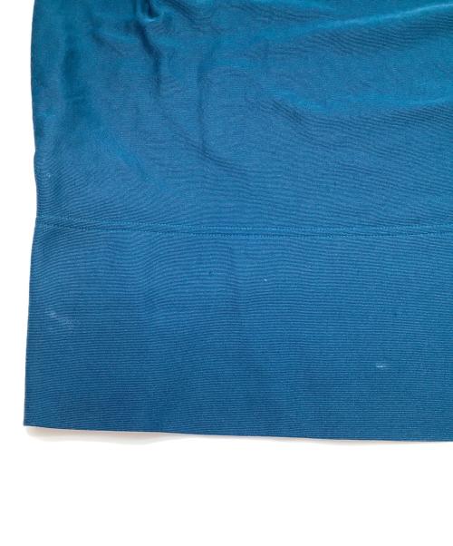 ISSEY MIYAKE（イッセイミヤケ）ISSEY MIYAKE (イッセイミヤケ) ノースリーブワンピース ブルー サイズ:2の古着・服飾アイテム