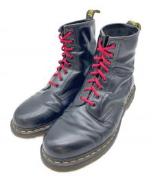 Dr.Martens（ドクターマーチン）の古着「16ホールブーツ」｜ブラック×レッド