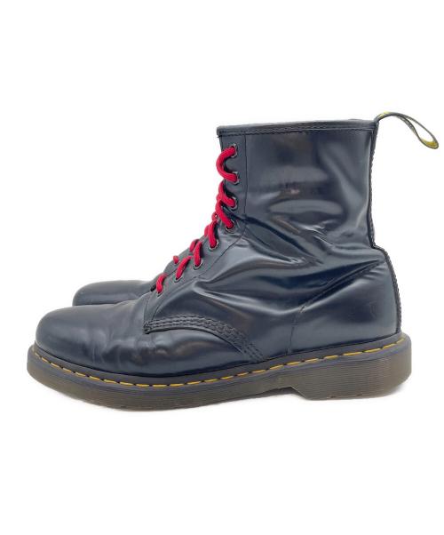 Dr.Martens（ドクターマーチン）Dr.Martens (ドクターマーチン) 16ホールブーツ ブラック×レッド サイズ:不明の古着・服飾アイテム