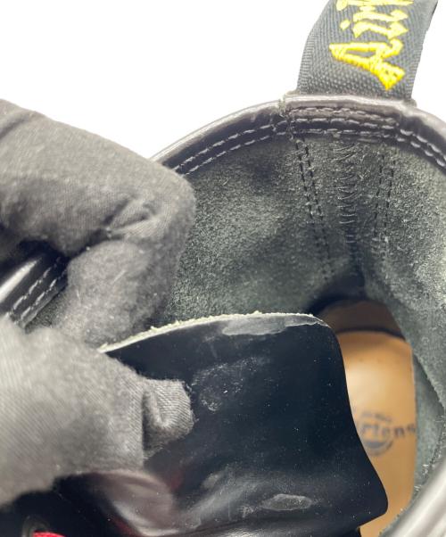 Dr.Martens（ドクターマーチン）Dr.Martens (ドクターマーチン) 16ホールブーツ ブラック×レッド サイズ:不明の古着・服飾アイテム