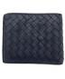 BOTTEGA VENETA (ボッテガベネタ) 2つ折り財布 ネイビー：28000円