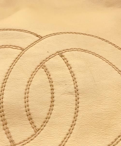 CHANEL（シャネル）CHANEL (シャネル) 巾着 ベージュの古着・服飾アイテム
