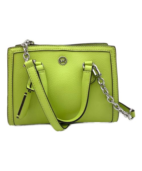 MICHAEL KORS（マイケル・コース）MICHAEL KORS (マイケル・コース) 2WAYバッグ ライトグリーンの古着・服飾アイテム