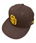 New Eraニューエラ）の古着「59FIFTY SANDIEGO PADRES」｜ブラウン