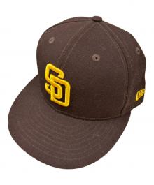 New Era（ニューエラ）の古着「59FIFTY SANDIEGO PADRES」｜ブラウン