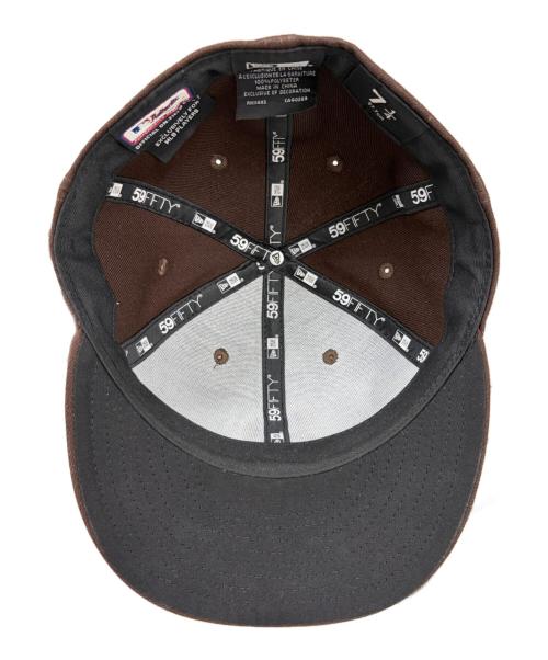 New Era（ニューエラ）New Era (ニューエラ) 59FIFTY SANDIEGO PADRES ブラウン サイズ:SIZE 7 1/4(57.7cm)の古着・服飾アイテム