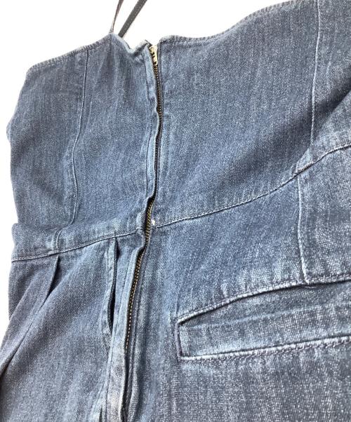 YANUK（ヤヌーク）YANUK (ヤヌーク) デニムオーバーオール インディゴ サイズ:Ｍ 未使用品の古着・服飾アイテム