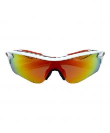 OAKLEY（オークリー）の古着「偏向サングラス」｜ホワイト×オレンジ