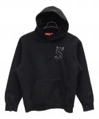 SUPREMEシュプリーム）の古着「プルオーバーパーカー」｜ブラック