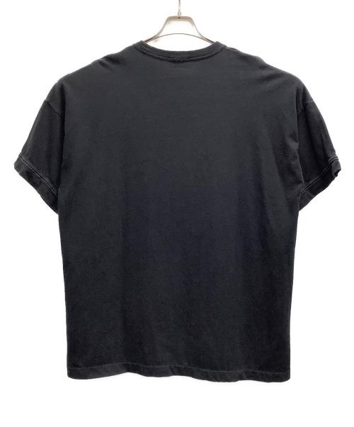 Dior（ディオール）Dior (ディオール) STONE ISLAND (ストーンアイランド) ロゴエンブロイダリーTシャツ ブラック サイズ:Lの古着・服飾アイテム