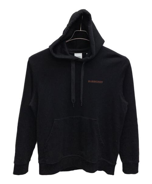 BURBERRY（バーバリー）BURBERRY (バーバリー) プルオーバーパーカー ブラック サイズ:Mの古着・服飾アイテム