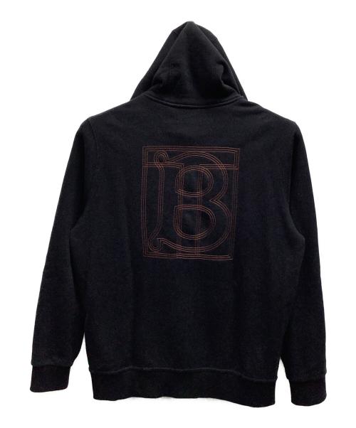 BURBERRY（バーバリー）BURBERRY (バーバリー) プルオーバーパーカー ブラック サイズ:Mの古着・服飾アイテム