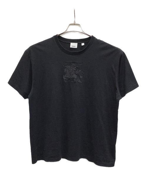 BURBERRY（バーバリー）BURBERRY (バーバリー) 半袖カットソー ブラック サイズ:Ｌの古着・服飾アイテム