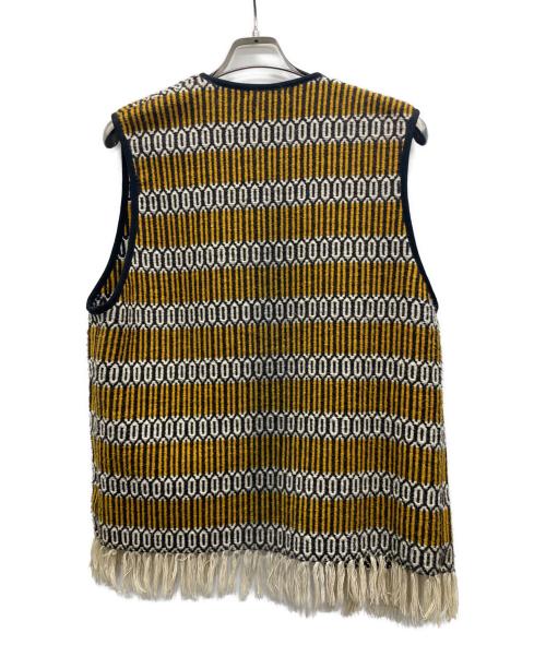 COOTIE PRODUCTIONS（クーティープロダクツ）COOTIE PRODUCTIONS (クーティープロダクツ) メキシカンベスト イエロー サイズ:MEDIUMの古着・服飾アイテム