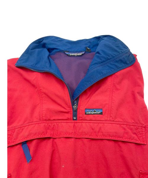 Patagonia（パタゴニア）Patagonia (パタゴニア) ハーフジップジャケット レッド サイズ:Mの古着・服飾アイテム