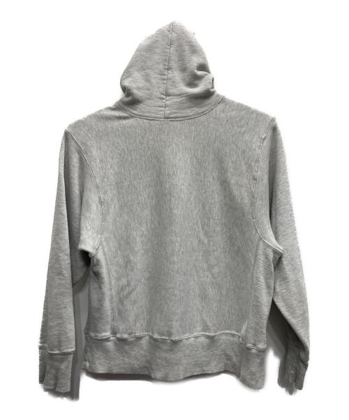 Champion REVERSE WEAVE（チャンピオン リバース ウィーブ）Champion REVERSE WEAVE (チャンピオン リバース ウィーブ) プルオーバーパーカー グレー サイズ:Mの古着・服飾アイテム