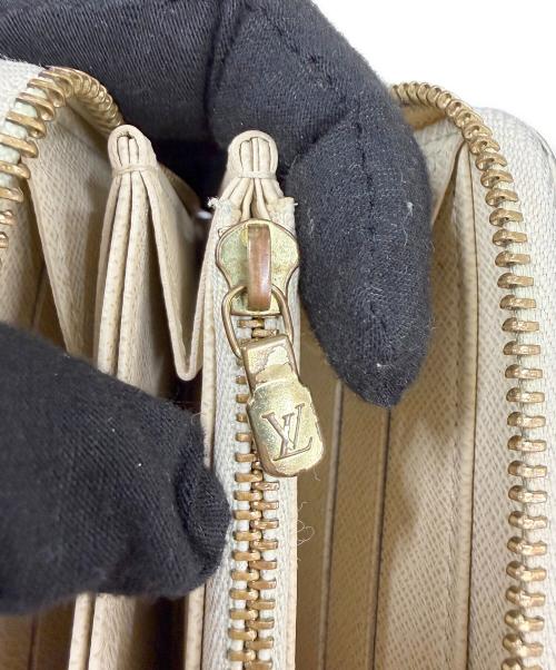 LOUIS VUITTON（ルイ ヴィトン）LOUIS VUITTON (ルイ ヴィトン) 長財布 ジッピーウォレット ダミエ ホワイトの古着・服飾アイテム