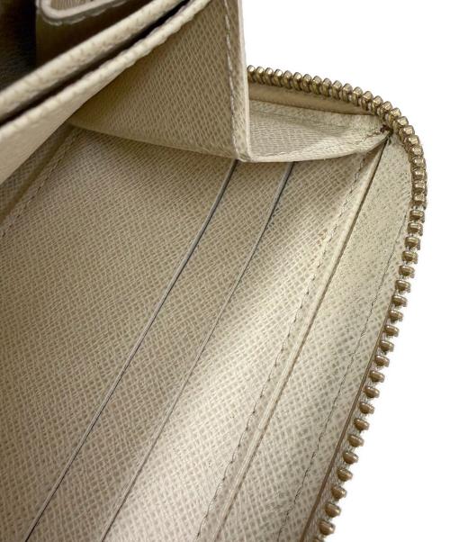 LOUIS VUITTON（ルイ ヴィトン）LOUIS VUITTON (ルイ ヴィトン) 長財布 ジッピーウォレット ダミエ ホワイトの古着・服飾アイテム