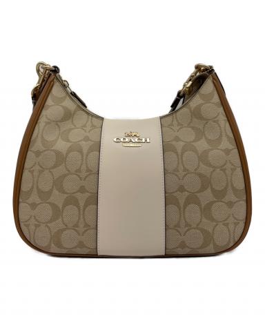 中古・古着通販】COACH (コーチ) ショルダーバッグ シグネチャー テリ