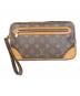 LOUIS VUITTON（ルイ ヴィトン）の古着「クラッチバッグ モノグラム マルリードラゴンヌGM」｜ブラウン
