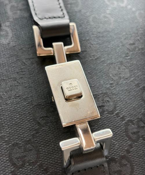 GUCCI（グッチ）GUCCI (グッチ) ハンドバッグ GG ジャッキー ブラックの古着・服飾アイテム