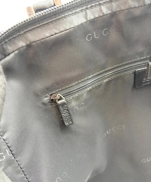 GUCCI（グッチ）GUCCI (グッチ) ハンドバッグ GG ジャッキー ブラックの古着・服飾アイテム