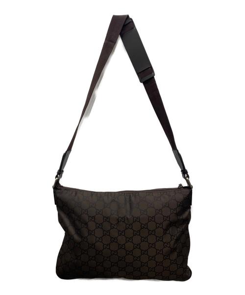 GUCCI（グッチ）GUCCI (グッチ) ショルダーバッグ GG ブラウンの古着・服飾アイテム