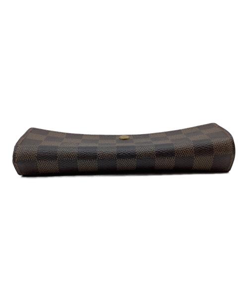 LOUIS VUITTON（ルイ ヴィトン）LOUIS VUITTON (ルイ ヴィトン) ダミエ　ポルトフォイユ・サラ ブラウンの古着・服飾アイテム