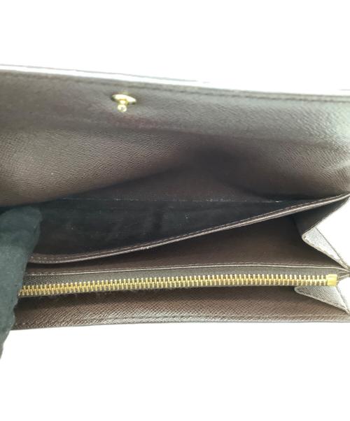 LOUIS VUITTON（ルイ ヴィトン）LOUIS VUITTON (ルイ ヴィトン) ダミエ　ポルトフォイユ・サラ ブラウンの古着・服飾アイテム