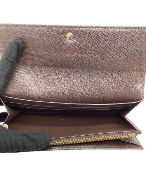 LOUIS VUITTON（ルイ ヴィトン）LOUIS VUITTON (ルイ ヴィトン) ダミエ　ポルトフォイユ・サラ ブラウンの古着・服飾アイテム